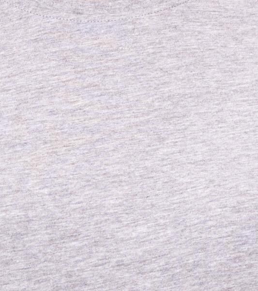 SANTINO Jaro Damen T-Shirt aus Bio-Baumwolle Kurzarm-Shirt Basic-Shirt meliert 160 gr/m2 Grau