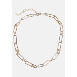 vielseitiges Urban Classics Unisex Kette Ketten-Detail 17 g/m² Gold/Silber