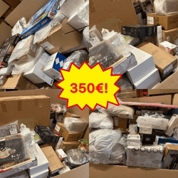 350 € / Palette Mix Paletten von deutschen Marktplätzen, A/B/C Retouren, ca. 60–70 Stück, Haushaltswaren & Markenartikel