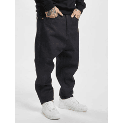 bequeme Rocawear Herren Jeans Taschen Straight Fit mit Baumwolle Navy