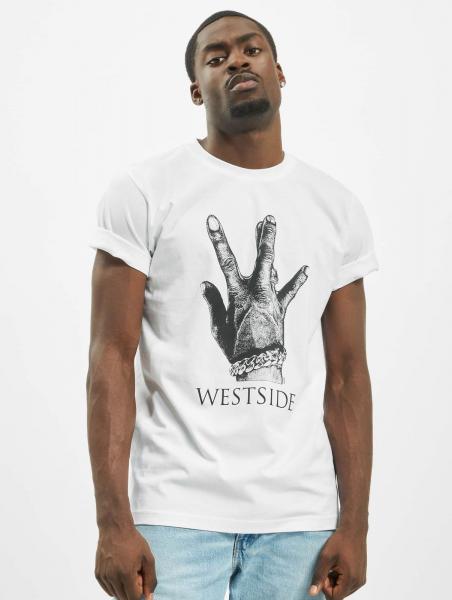 bequemes Mister Tee Herren T-Shirt 180 g/m&sup2; mit Baumwolle Wei&szlig;