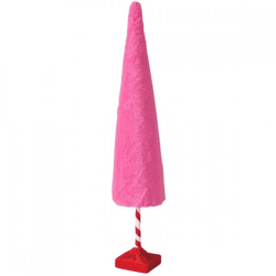 Boltze Weihnachtsbaum „Furly“, rosa, 74 cm
