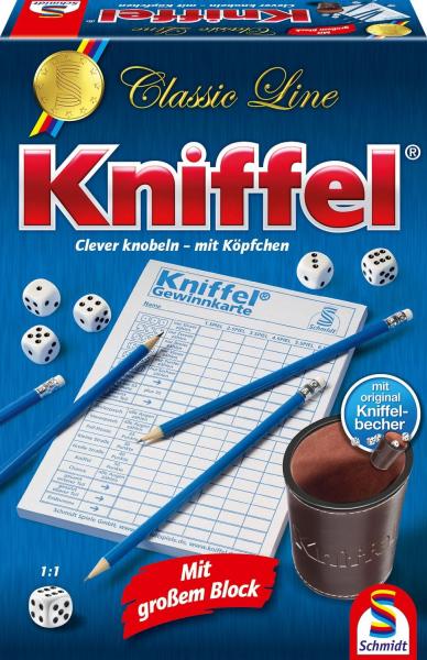 Classic Line, Kniffel&reg;, mit gro&szlig;em Spielblock - Spiel