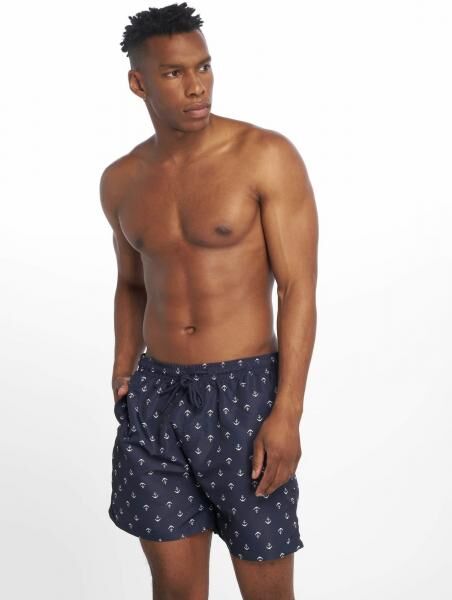 Casual Urban Classics Men's Shorts, 100 g/m², Blue