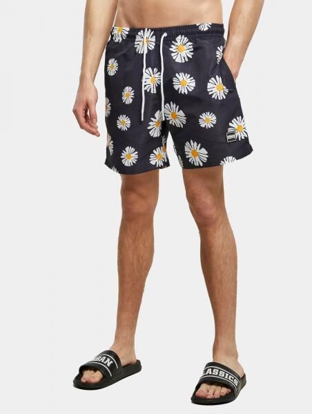 l&auml;ssige Urban Classics Herren Shorts 100 g/m&sup2; Navy