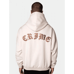 lässiger Dropsize Herren Hoodie mit Baumwolle Beige