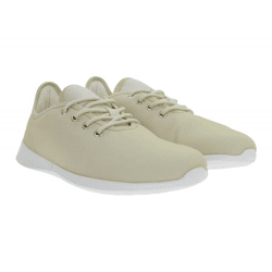 leichte GROUNDIES Barfußschuhe Balance 2.0 Damen Low-Top Mesh-Sneaker mit TrueSense Sohle Schnür-Schuhe GND-130259-03 Beige