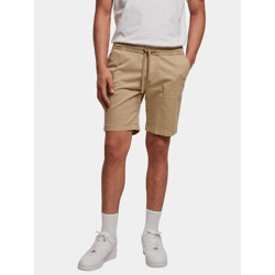 moderne Urban Classics Herren Chino Stretch Kordelzug Taschen mit Baumwolle Beige