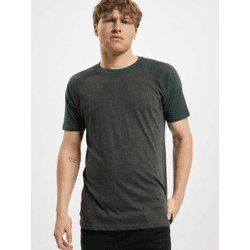 modernes Urban Classics Herren T-Shirt 140 g/m² mit Baumwolle Grau/Grün