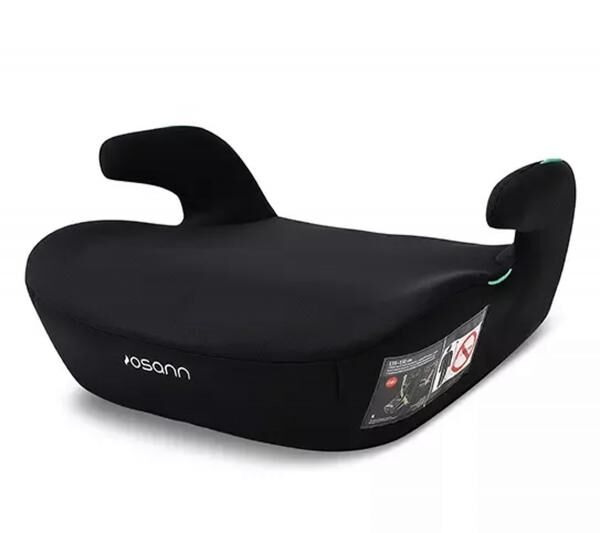 osann Boost Kinder Sitzerh&ouml;hung zertifizierter Kindersitz mit waschbarem Bezug 135-150cm Schwarz