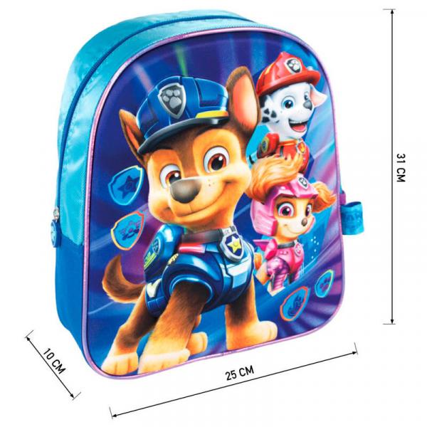 Paw Patrol MOVIE - 3D backpack 31cm