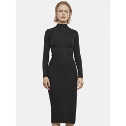 stilvolles URBAN CLASSICS Damen Kleid Schwarz