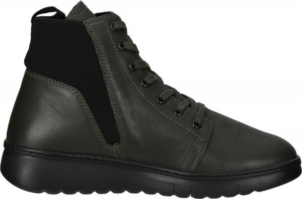 Vielseitige softinos Stiefelette Schn&uuml;rschuhe f&uuml;r Damen P900713 003 Gr&uuml;n
