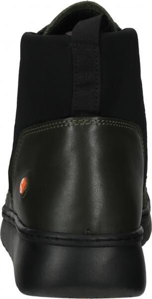 Vielseitige softinos Stiefelette Schn&uuml;rschuhe f&uuml;r Damen P900713 003 Gr&uuml;n