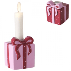 Boltze Kerzenhalter als Geschenk, 7,5 cm, 2 Stück, sortiert