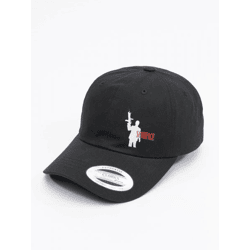 lässige Merchcode Unisex Cap mit Baumwolle Schwarz