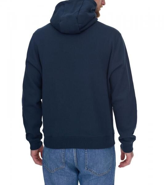 Outfitter Ocean Fabrics Thai Herren Hoodie nachhaltiger Kapuzen-Pullover im Basic-Style OUT-M-1003-OTW-42 Navy