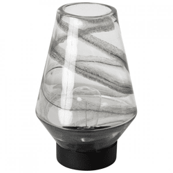 PTMD Tischlampe Celester LED auf Batterie schwarz 23.5