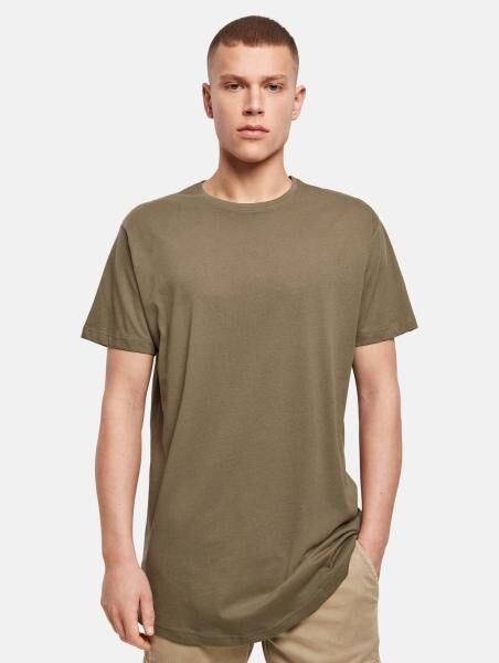 sportliches Build Your Brand Herren T-Shirt 140 g/m&sup2; mit Baumwolle Khaki