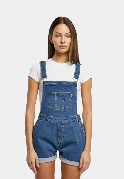 stylische Urban Classics Damen Jeans Stretch Taschen 410 g/m&sup2; Blau