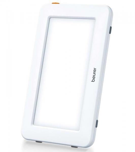 beurer TL 20 Tageslichtlampe Lichtst&auml;rke von 10.000 Lux kompakt f&uuml;r unterwegs Lichttherapie 16,5 x 8,5cm Wei&szlig;