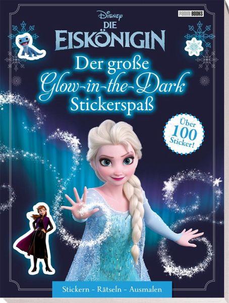 Disney Die Eisk&ouml;nigin / Frozen - Der gro&szlig;e Glow-in-the-Dark-Stickerspa&szlig;