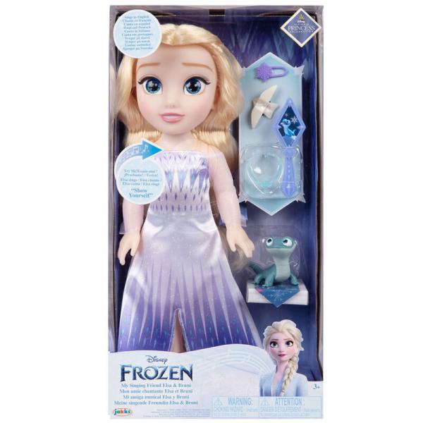 Disney Frozen / Eisk&ouml;nigin - Elsa Puppe mit Sound - 38 cm