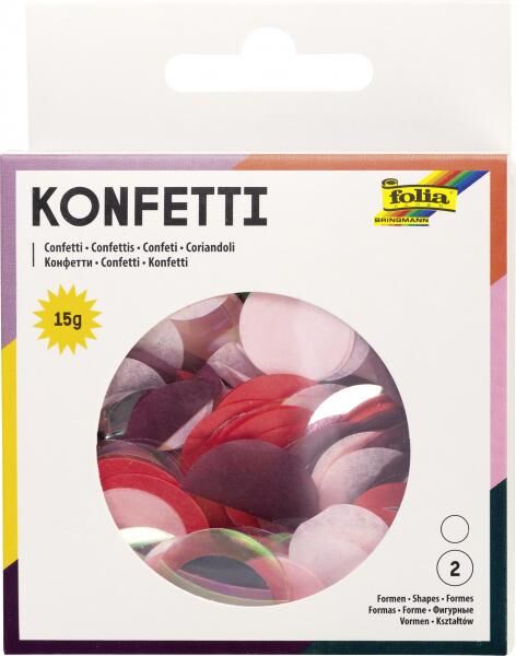 FOLIA - Konfetti PINK PARTY, 15g-