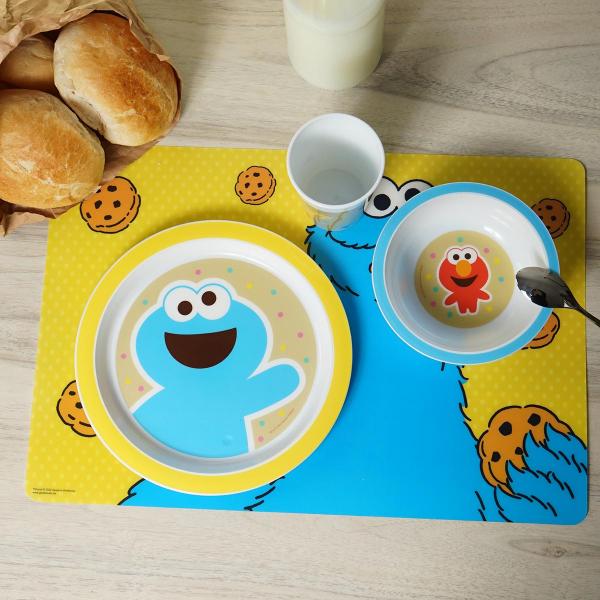 Kindergeschirr Sesamstra&szlig;e Freunde 3teilig PP