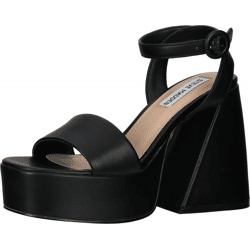 Komfortable Steve Madden Sandalen Sandalen für Damen Paysin SM11002379 001 Schwarz