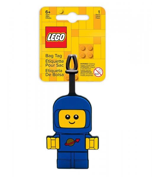 LEGO&reg; Minifigures - Gep&auml;ckanh&auml;nger aus Silikon - Blau Spacebaby