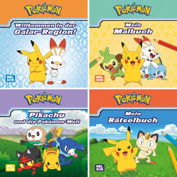 Pokemon - 20 Maxi - Mini B&uuml;cher - Box 34