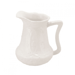 Vase Can you feel it weiß 15 cm