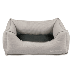 3 x Hundebett Wolters Dog Lounge Noble Stripes Gr. S außen 60x45x20 braun o. grau