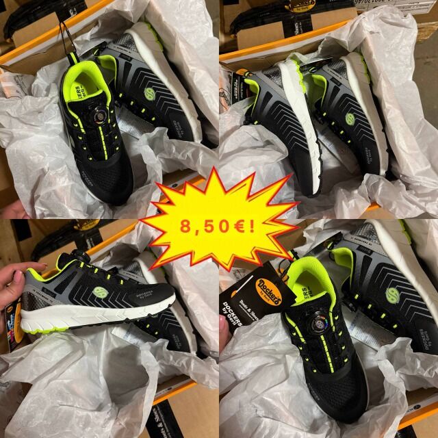 8,50 € / Paar. DOCKERS-Sneaker für Kinder, Jugendliche und Damen, Kategorie A, Größen 33–40, neu in Originalkartons, ab 20 Paar
