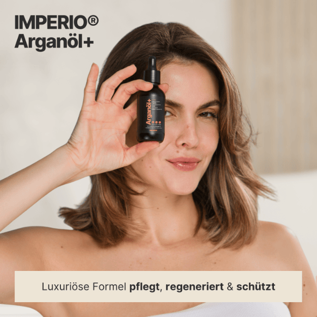 Arganöl+ für maximale Pflegewirkung von Haaren, Haut und Nägeln 