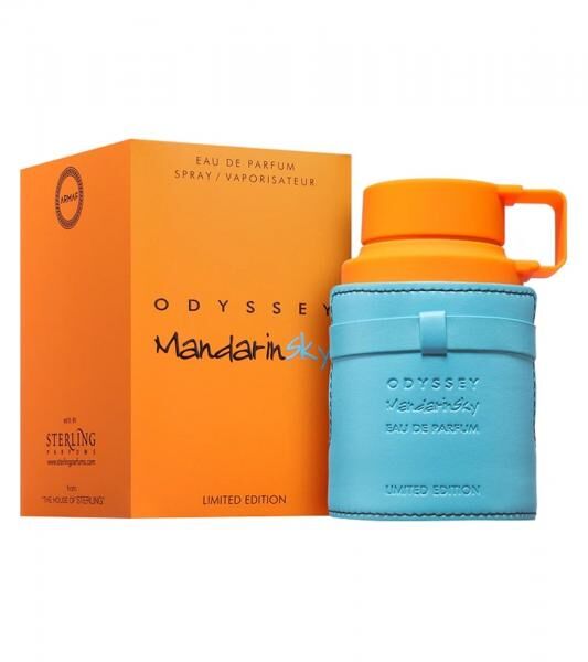 ARMAF Odyssey Mandarin Sky Herren Eau de Parfum zitrisch-w&uuml;rziger K&ouml;rper-Duft Parf&uuml;m 200ml Orange/Blau
