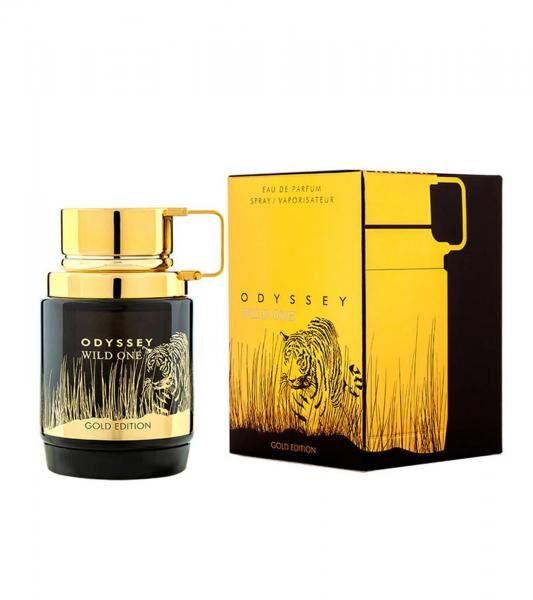 ARMAF Odyssey Wild One Herren Eau de Parfum holzig-w&uuml;rziger K&ouml;rper-Duft Parf&uuml;m 100ml Gold/Schwarz