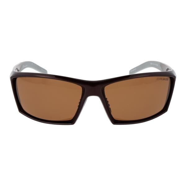 Champion Sport Sonnenbrille Herren Sport-Brille polarisiert Urlaubs-Brille CU514204 Braun/Bordeaux-Rot-Grau