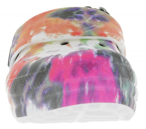 crocs Classic Lined Tie-Dye Kinder Haus-Schuhe gef&uuml;tterte Clogs mit Dual-Crocs-Comfort 206683-0C4 Bunt