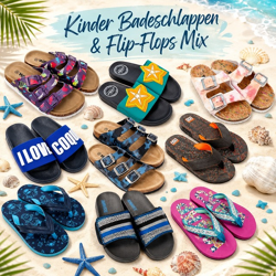 Kinder Badeschlappen & Flip-Flops Mix