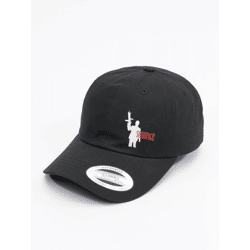 lässige Merchcode Unisex Cap mit Baumwolle Schwarz
