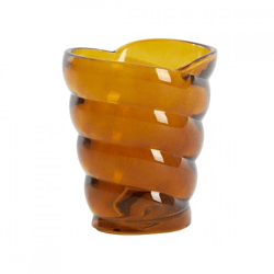 Light & Living Malea Tealight Holder, Brown, 12.5 cm