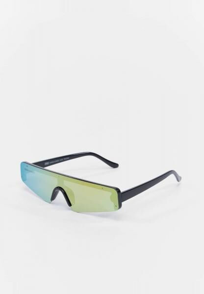 markante Urban Classics Unisex Sonnenbrille Schwarz/Wei&szlig;