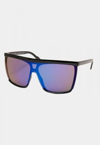 modische Urban Classics Unisex Sonnenbrille Mirror-Look Schwarz