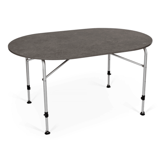 RESTPOSTEN Dometic Zero Concrete Oval Tisch überbestand