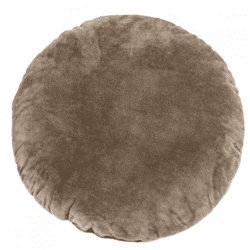 Tiseco-Kissen „Crystal Velvet“ taupe 38 cm