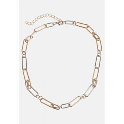 vielseitiges Urban Classics Unisex Kette Ketten-Detail 17 g/m² Gold/Silber