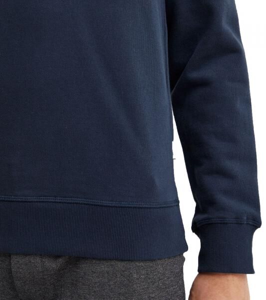 11 PROJECT Davin Herren Sweater mit UNIVERSITY Frontprint Baumwoll-Sweatshirt 20715943 194024 Dunkelblau
