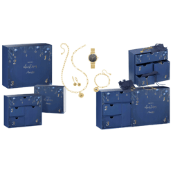 Adventskalender Schmuck Beauty Schmuckkalender Mix Set Geschenkset Weihnachtsgeschenk Modeschmuck Restposten Mix